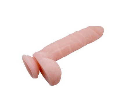 Realistyczne żylaste dildo z przyssawką 21 cm